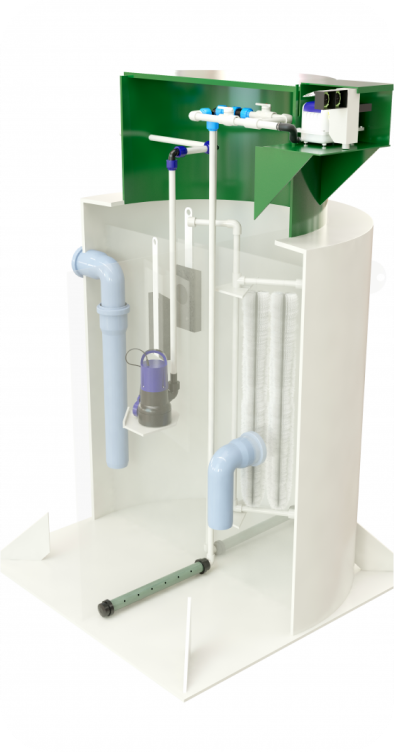 система биологической очистки